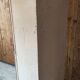 old metal locker, two doors, workshop cabinet