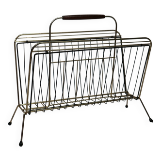 String Magazine Rack Mid Century 1960s
