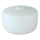 Huge White Opaline Glass Shield, Czechoslovakia 1960s