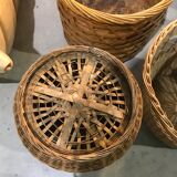 Vintage wicker basket