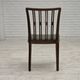 1960s, set of 6 Danish dining chairs, furniture wool, oak wood.