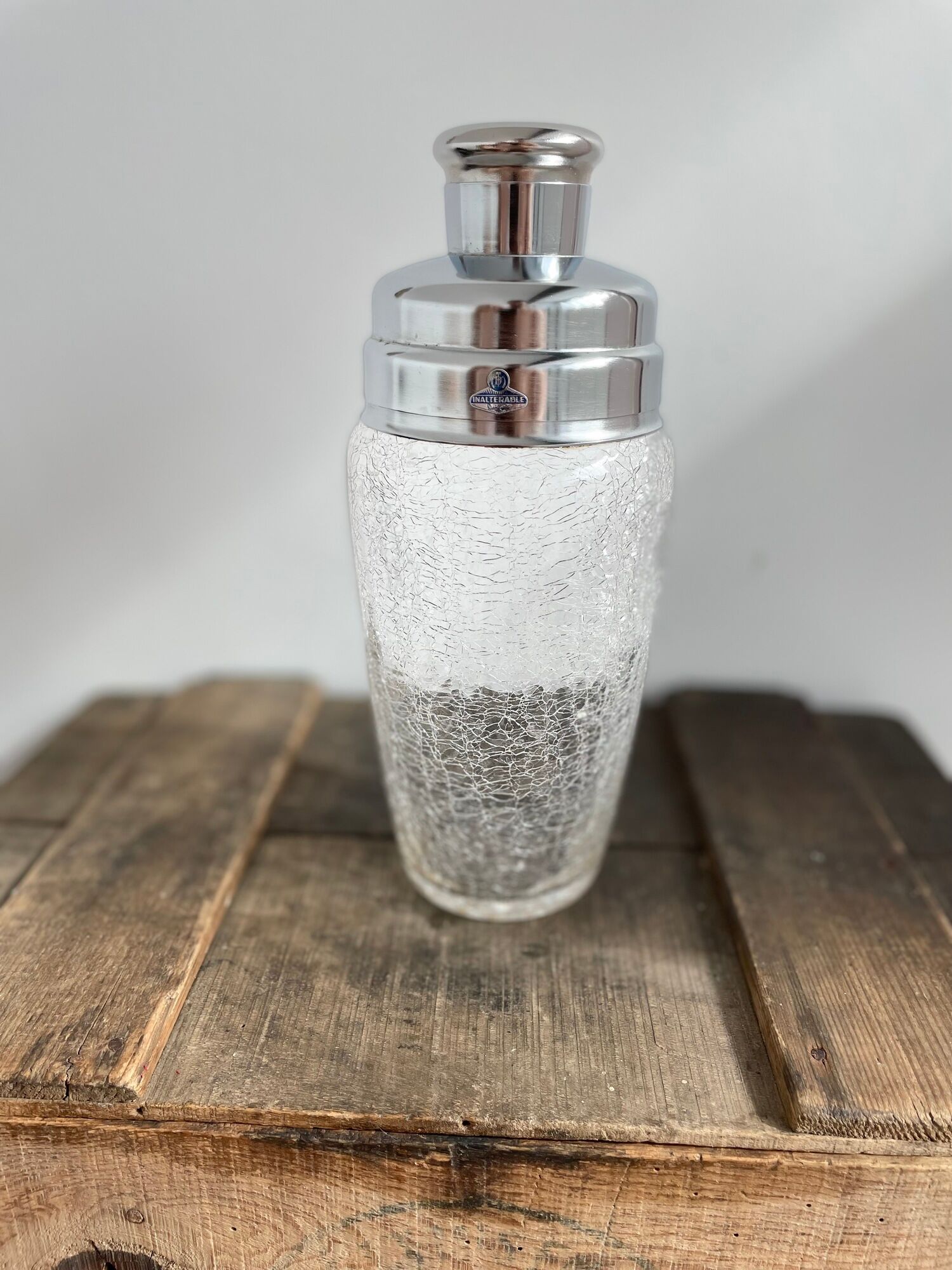 DeMeyere Inalterable Crystal Shaker - Crystal Martini Shaker Ice Bucket - Belgium