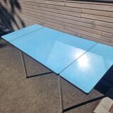Vintage formica blue table