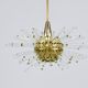 Lustre Bakalowits Miracle Sputnik in brass with crystal glass rods, 1960s