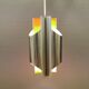 Danish vintage hanging lamp, model Pantre designed Bent Karlby for Lyfa in the 60s.