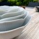Set of 6 flower bowls