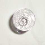 Set of 10 crystal champagne flutes