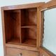 Vintage solid oak medicine cabinet