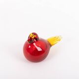 Swedish Art glass Birds sculptures from Bergdala, 1970’s