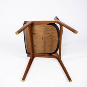 A set of four dining room chairs of teak of danish design, 1960s