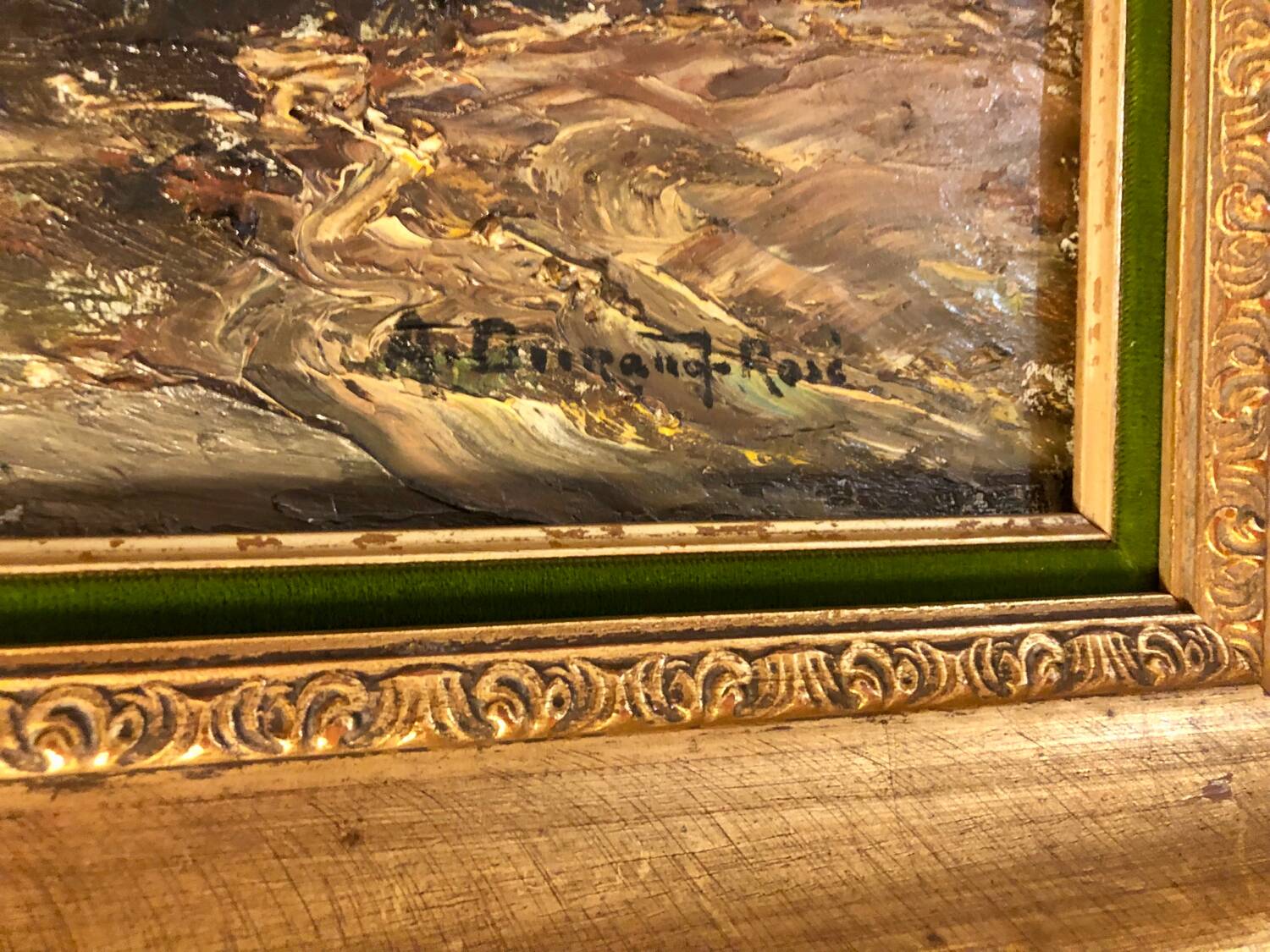 Tableau paysage de la Drôme