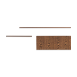 Banz Bord wall unit in wengé, the Netherlands, 1970’s