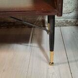 Wardrobe, 1950s bookcase, brass print / tips.