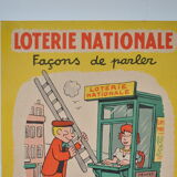 Poster National Lottery year 50