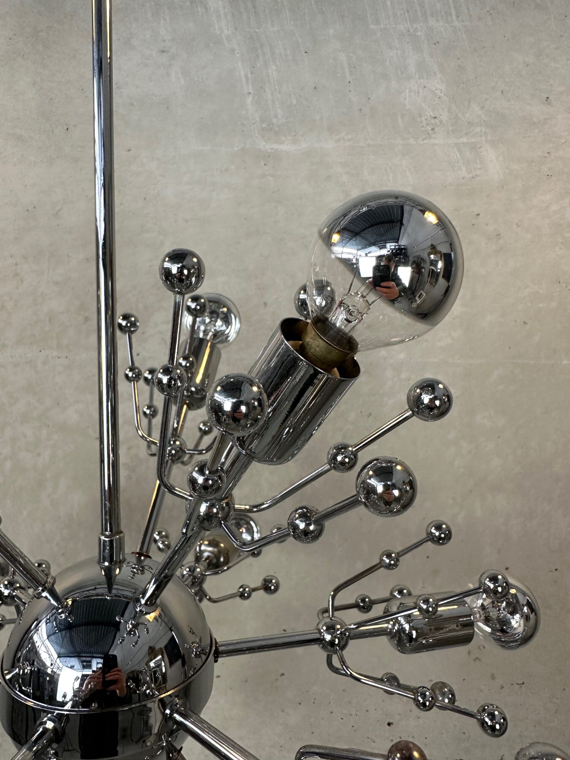 Vintage design Sputnik chandelier