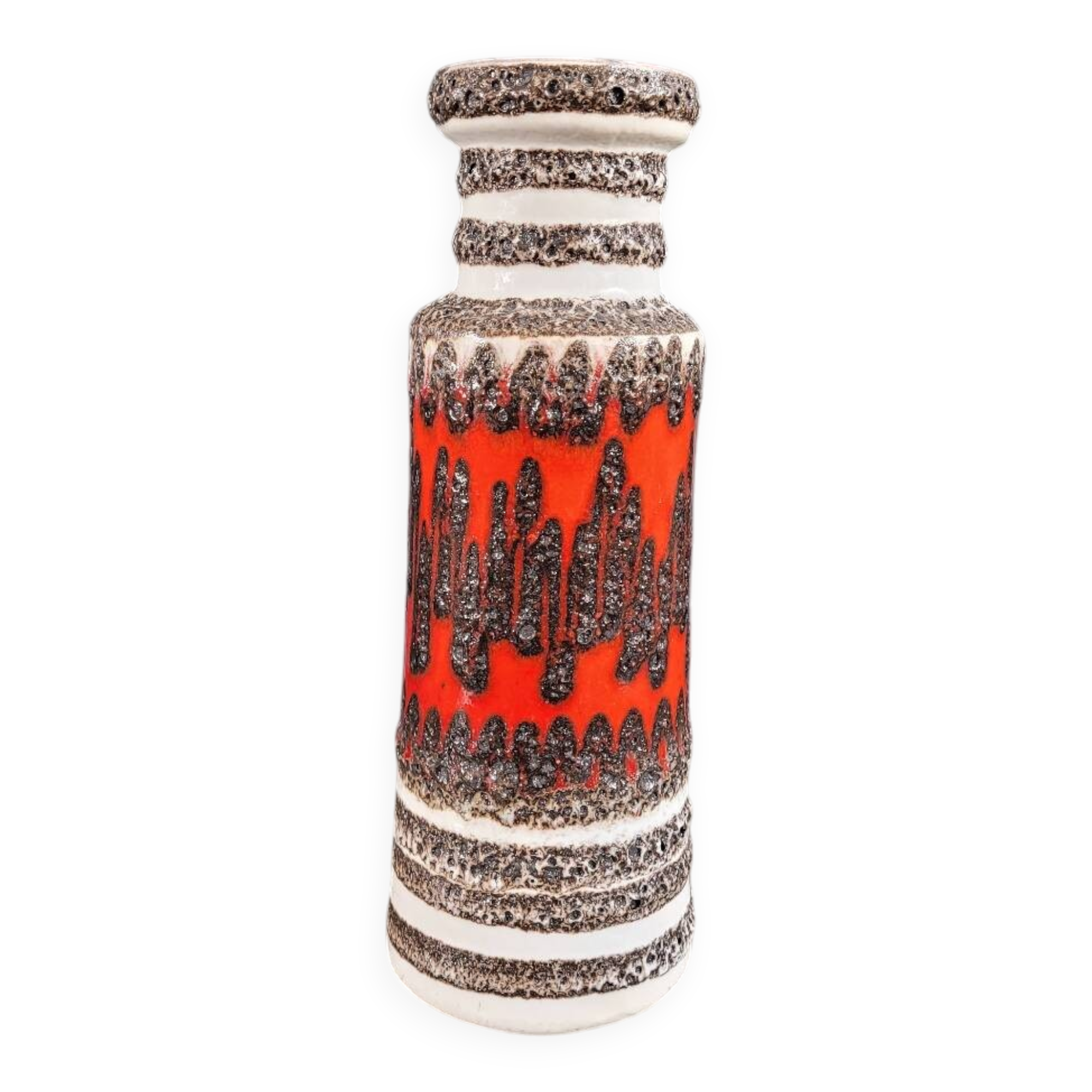Vase West Germany fat lava Scheurich