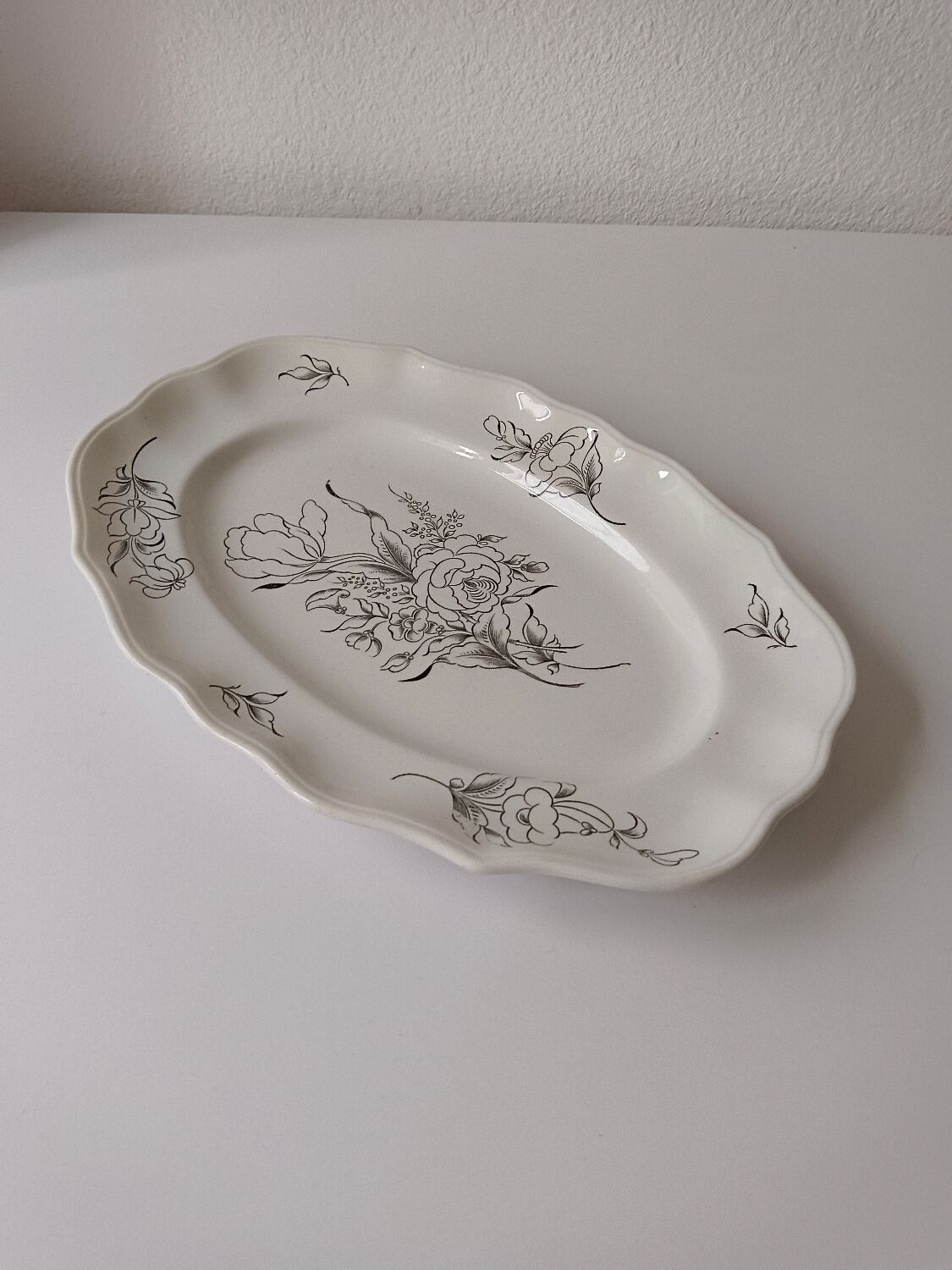 Ceramic dish Lunéville