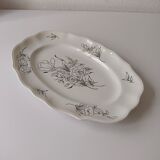 Ceramic dish Lunéville