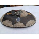African wooden shield