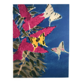 Bernard Cathelin, L'Intelligence des fleurs XII, 1988 : Lithographie originale