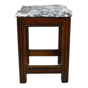 Tabouret vintage en pierre