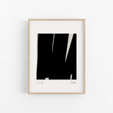 Framed abstract giclee art print 50x70cm