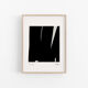 Framed abstract giclee art print 50x70cm