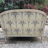 Louis XVI-style two-seater sofa