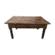 Table basse en bois et pieds tournés