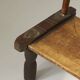 Small vintage wooden Baoulé chair (West Africa) Circa 1960