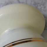 Mushroom lamp bordered gold