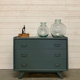 Commode scandinave grise 1970