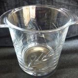 Set of 2 pieces with wheat ear pattern, including 1 jug and 1 ice bucket.