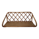Rattan wall shelf
