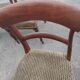 Série de 6 chaises en acajou époque consulat