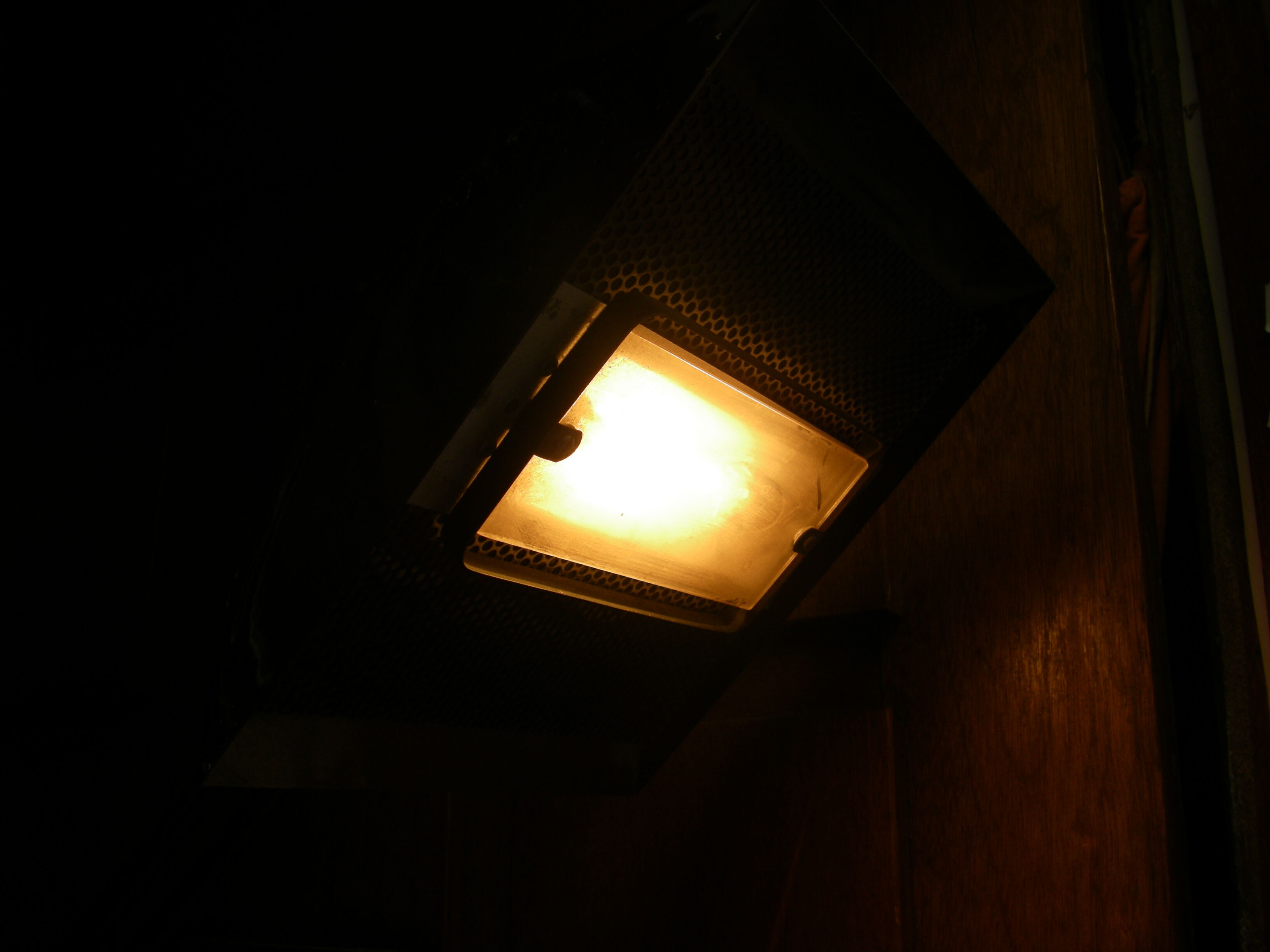 Vintage living room floor lamp