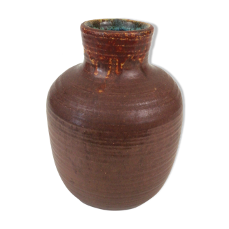 Vase en céramique Accolay vintage 60