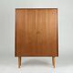 Vintage teak wardrobe highboard closet by H. Riestenpatt 1960s