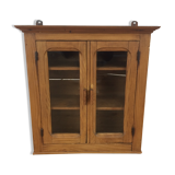 Pine window, hanging shelf