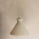 1960s Milk Glass Pendant Light