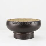 Signed Ceramic Bowl by the Belgian workshop Perignem, 1960s