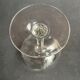 6 coupes à champagne en ½ cristal soufflé et taillé – Début XXème