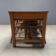 Grande table à draperie en bois antique
