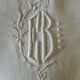 Nappe en lin blanche