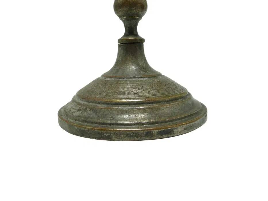 ADK Empire Candle Holder, silver-plated brass, Austria, early 20th century