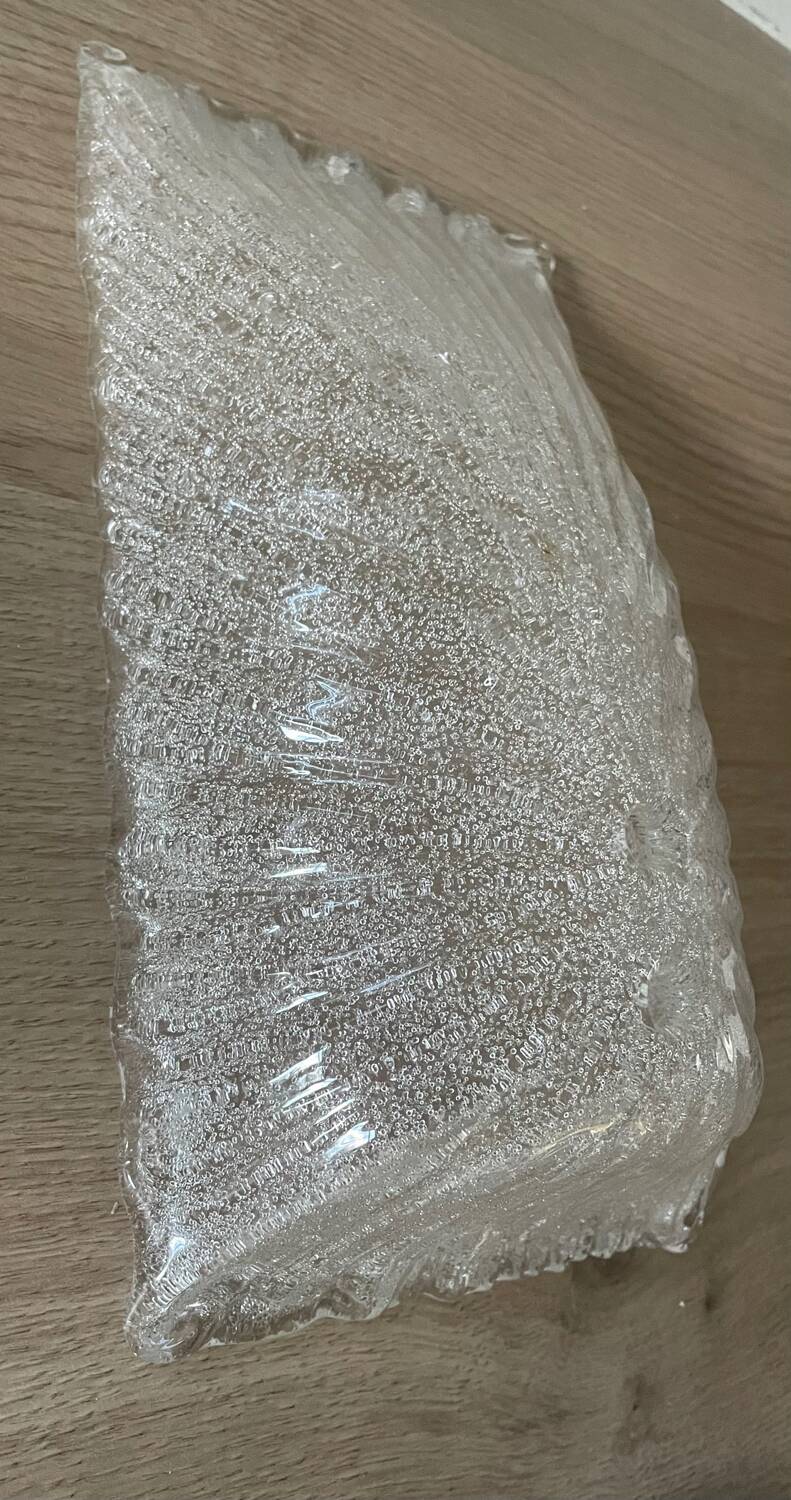 Graniglia Wall Sconces in Murano Glass attributed to Mazzega, Italy, 1980s