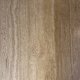 Rectangular travertine coffee table