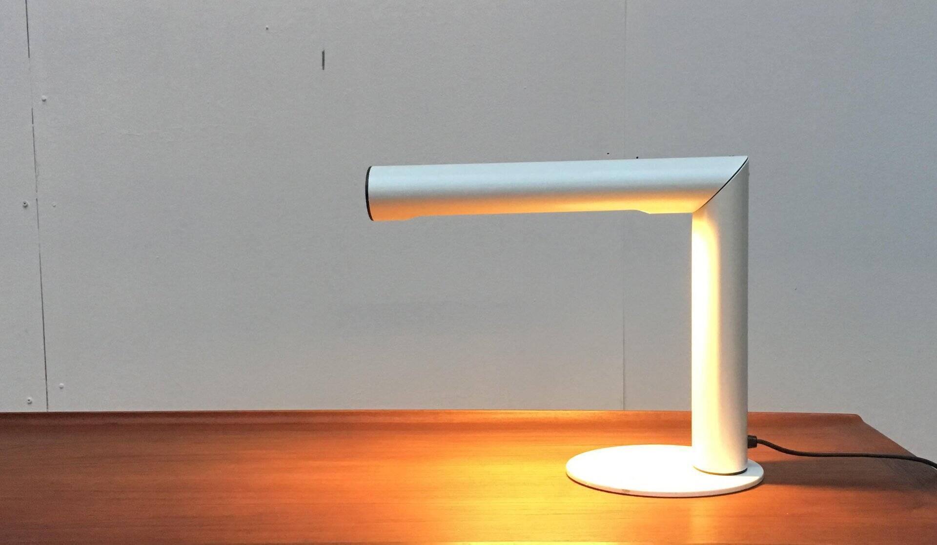 Minimalist metal table lamp by Brendel Leuchten, 1970s.