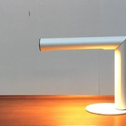Lampe de table minimaliste en métal allemand de Brendel Leuchten, années 1970