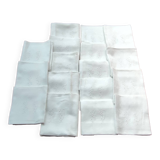 17 old RO monogram table napkins